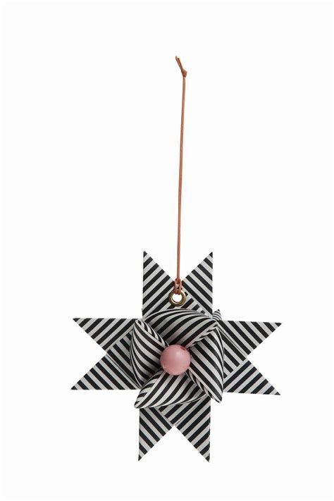Paper Star Black From Danish Ferm Livings X Mas Collection I Love