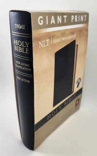Holy Bible Nlt Giant Large Print Edition Tyndale House New Living