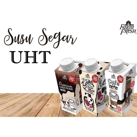 In bahasa malaysia, susu pekat and susu cair corresponds to condensed milk and evaporated milk respectively. FARM FRESH UHT MILK 200ML
