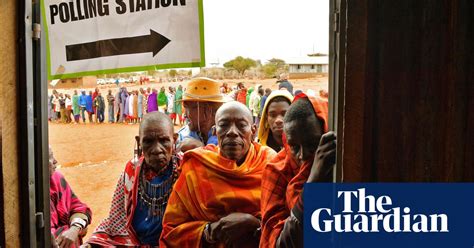 Kenya Goes To The Polls In Closely Contested Election In Pictures World News The Guardian