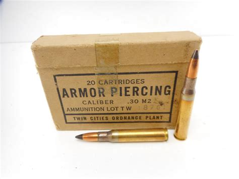 30 M2 Armor Piercing Ammo Switzers Auction And Appraisal Service