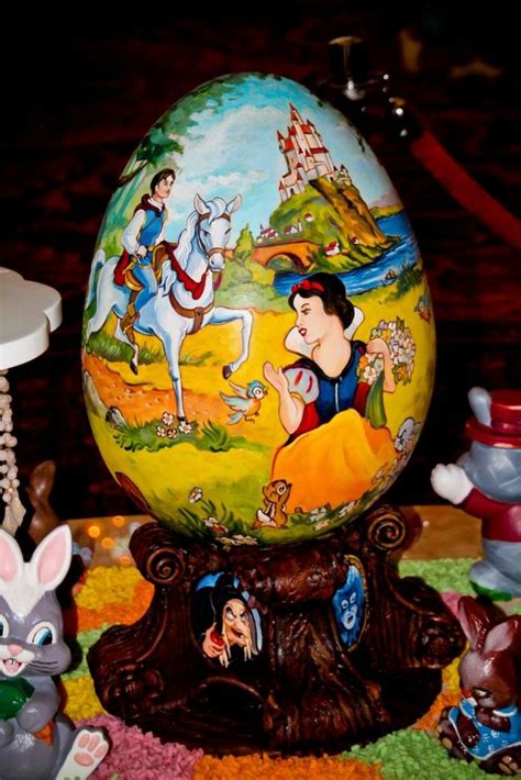 Œufs de Pâques créatifs à leffigie des personnages Disney Oeufs de