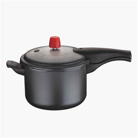 Pressure Cooker 4,5 liters Non-Stick with 4 Safety Valves including ...