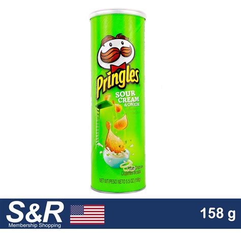 Pringles Sour Cream And Onion Potato Crisps 158g Lazada Ph