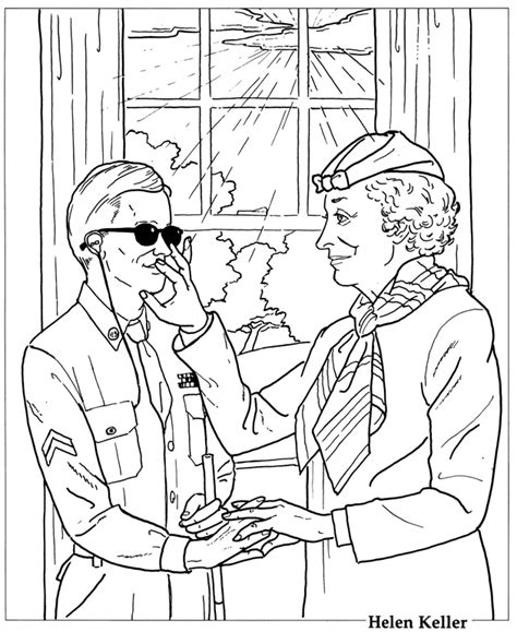 Helen keller coloring page or poster. Waco Mom: A Coloring Page to Celebrate Helen Keller