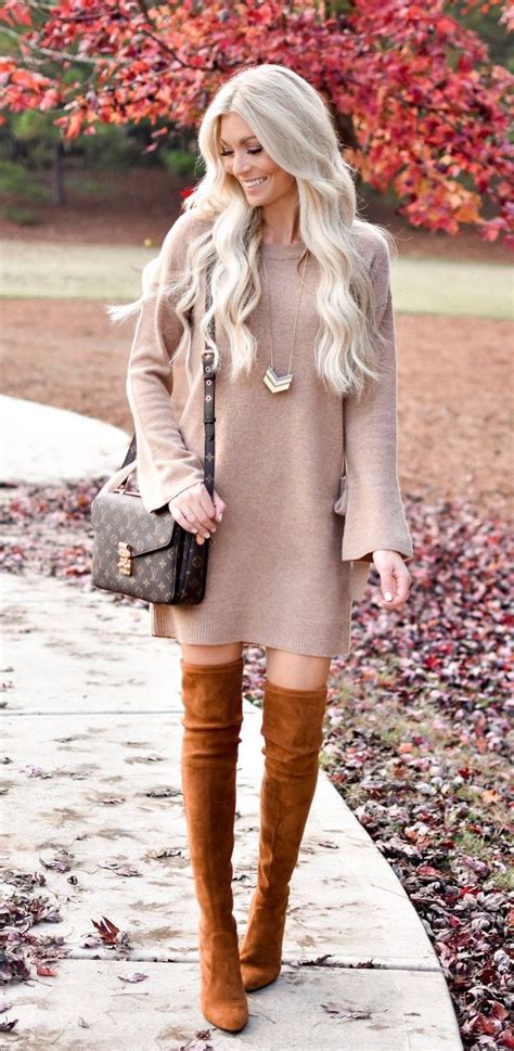 45 Most Beautiful Knee High Boot Ideas To Fit Fashion In This Moment