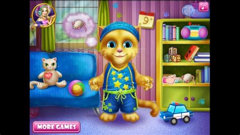 It's time to give it a long hot bath. TALKING BABY GINGER BATH Game Walkthrough - YouTube