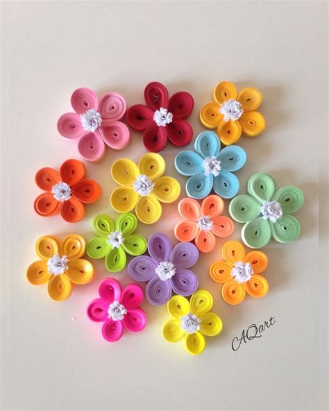 Mini Flowers Paper Quilling Designs Quilling Designs Quilling