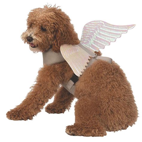 Deluxe Angel Wings Dog Harness Costume By Rub Baxterboo
