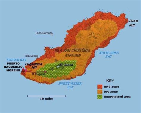 San Cristobal Island Map • Mappery