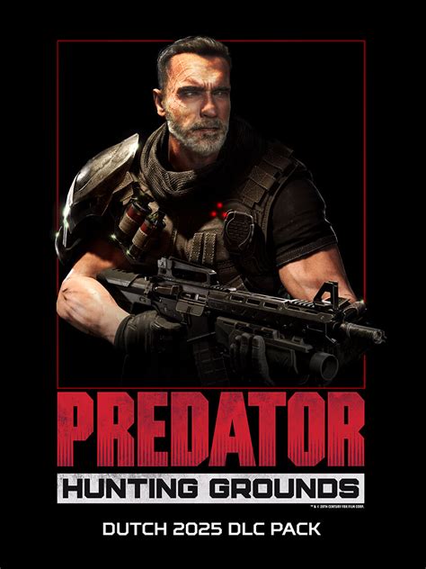 Hunt the predator as major alan dutch schaefer with the latest dlc for sony interactive entertainment and illfonic's predator: Predator: Hunting Grounds - Dutch 2025 Pack