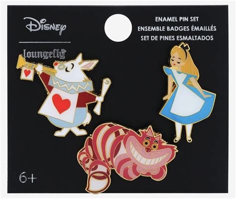 Alice In Wonderland Pins And Pin Set At Boxlunch Disney Pins Blog