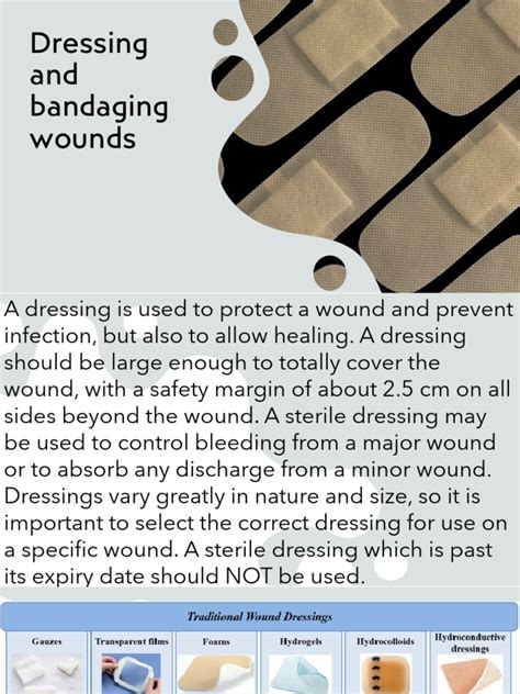 Dressing And Bandaging Wounds Pdf Wound Medical Specialties