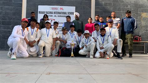 Manav Rachna Cricket Challenge Cup For The Under 14 At Mris 46