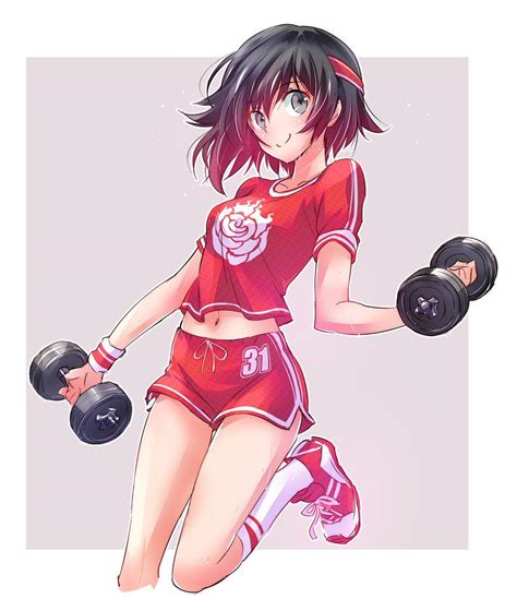 Ruby Finally Finds A Work Out Regime That Doesnt Involve Sex Rwby Know Your Meme