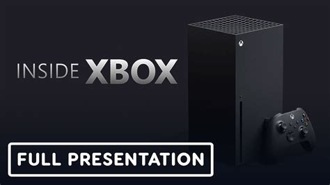 Full Xbox Series X First Look Presentation Inside Xbox 2020 Youtube