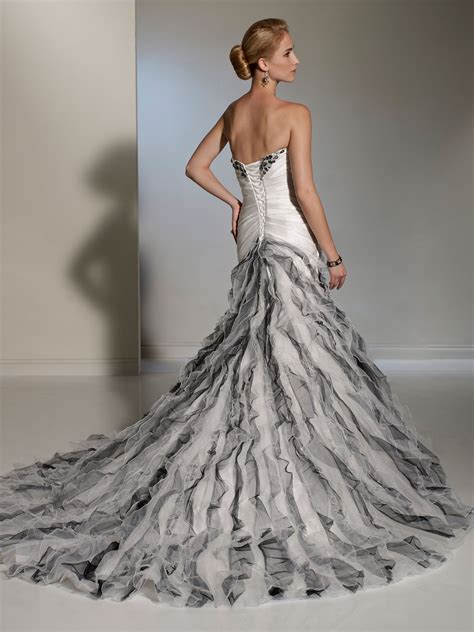 White And Silver Gown And Always In Fashion For All