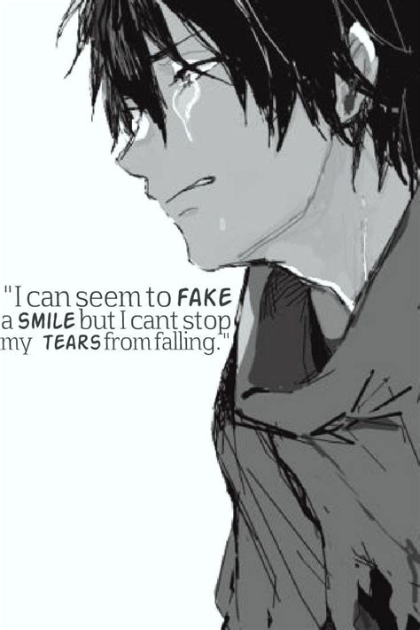 Sad Anime Boy Fake Smile Sad Anime Wolf Drawings Shefalitayal Fake