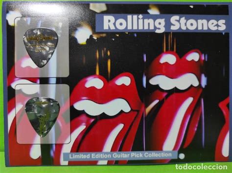 The Rolling Stones Colección De 2 Púas De Guit Comprar Accesorios