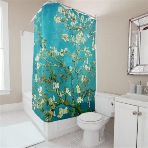 Van Gogh Almond Blossoms Tree Shower Curtain Zazzle