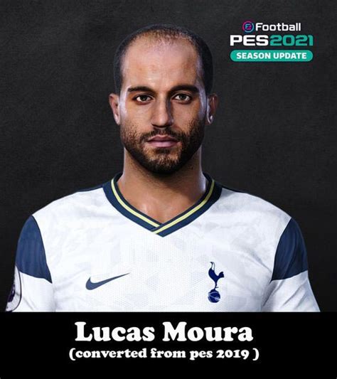 Su equipo actual es el tottenham hotspur de la premier league de inglaterra. PES 2021 Faces Lucas Moura - Kazemario Evolution