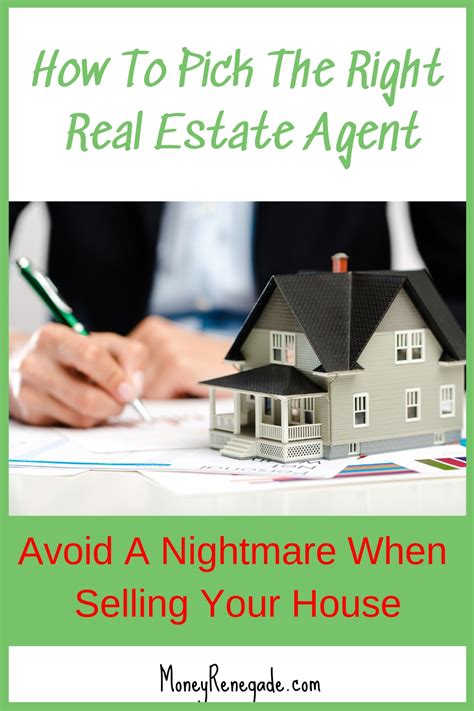 How To Pick The Right Real Estate Agent Money Renegade