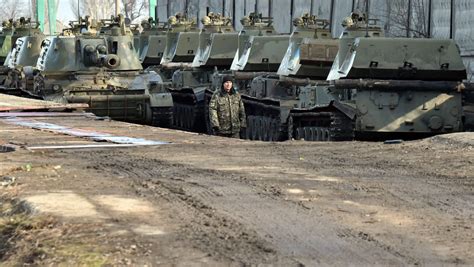 Ukraine Government Battles Pro Russia Rebels