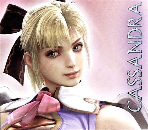 Cassandra Alexandra Original Cute Girl Video Game Female Warrior Soul Calibur Hd Wallpaper