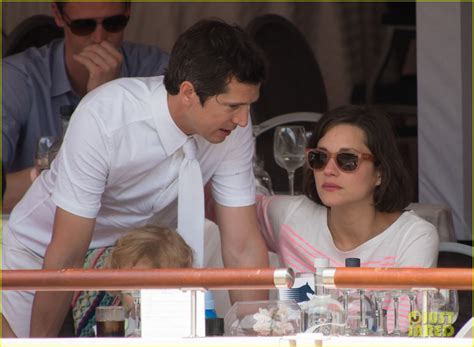 Marion Cotillard And Guillaume Canet Monaco Jumping Show With Marcel Photo 2901292 Celebrity