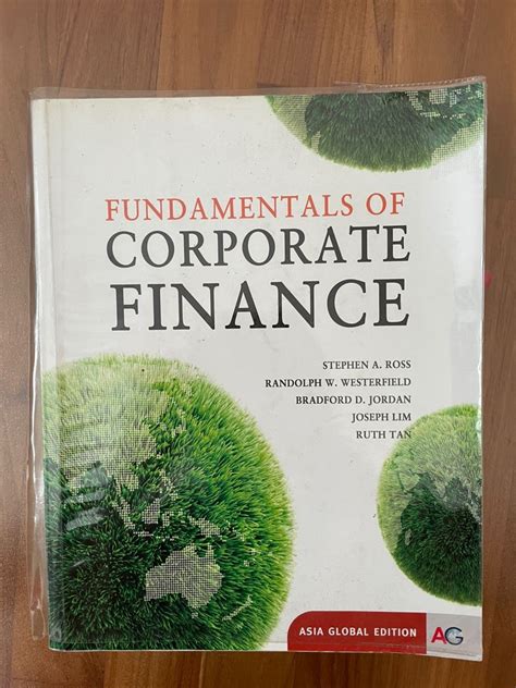 Fundamentals Of Corporate Finance Asia Global Edition Mc Graw Hill
