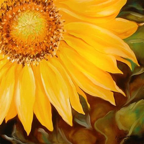 Sunflower 2006 By Marcia Baldwin From Florals