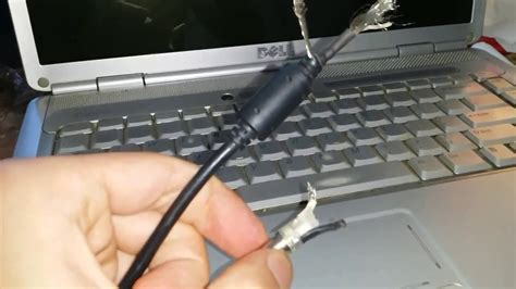 How To Fix Repair Dell Inspiron Laptop Charger Plug Broke Wont Charge