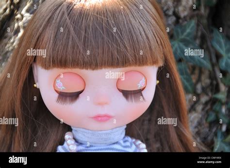 Customized Blythe Doll Base Doll Raspberry Sorbet Fbl Make Up Lip