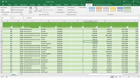 Excel Creating A Table Ptr