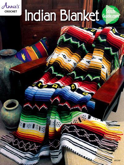 Indian Afghan Navajo Southwest Crochet Pdf Instant