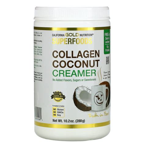 California Gold Nutrition Superfoods Collagen Coconut Creamer Powder