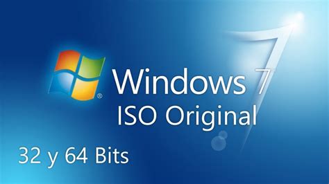 Windows 7 Iso Original Todas Las Versiones 32 Y 64 Bits Español