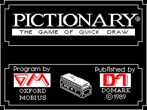 Pictionary The Game Of Quick Draw Gallery Screenshots Covers Titles