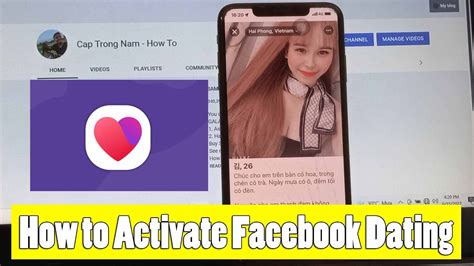 how to set up and join facebook dating profile in mobile activate facebook dating 2022 youtube