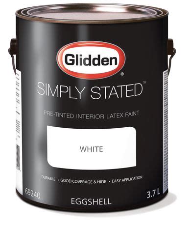 Maybe you would like to learn more about one of these? Glidden® SIMPLY STATED™ Interior Paint Pre-tinted White ...