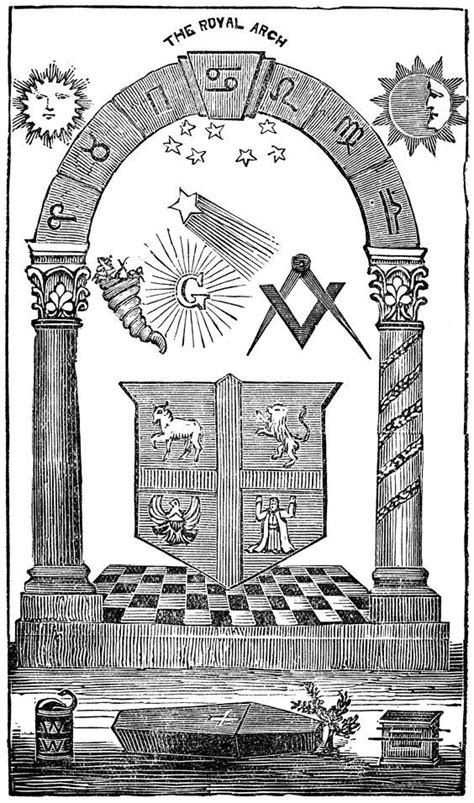 The Royal Arch Mason Secret Society Symbols Masonic Symbols Royal