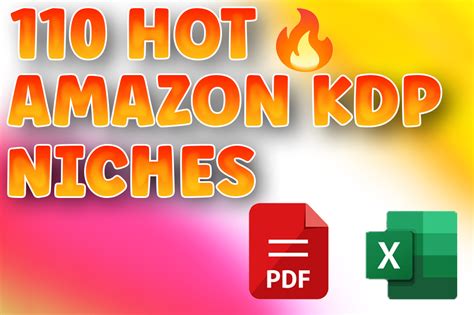 Hot Amazon Kdp Niches Graphic By Kollay Creative Fabrica