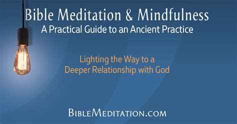 Guided Meditations Bible Meditation