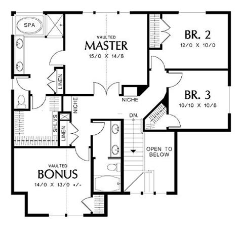 Residential House Plans Design Bookmark 11829