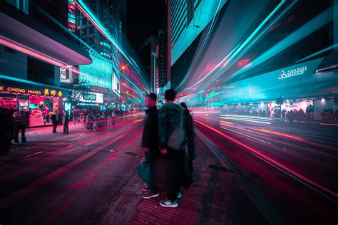 Photographer Captures The Neon Streets Of Hong Kong At Night