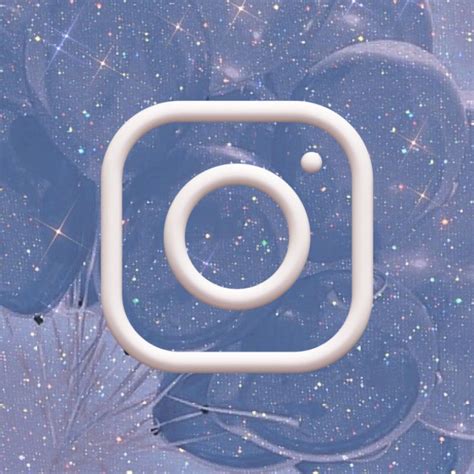Instagram Aesthetic Blue App Icon Trong 2021 Biểu Tượng ứng Dụng