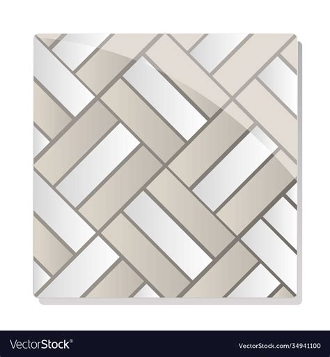Simple Rectangles Parquet Tessellation Tiles Vector Image