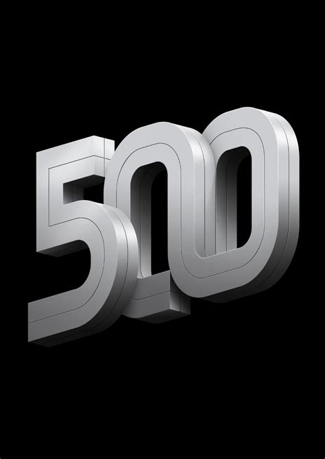 Fortune 500 | 2019 Intro Typography on Behance | Typography inspiration, Typography, 3d typography