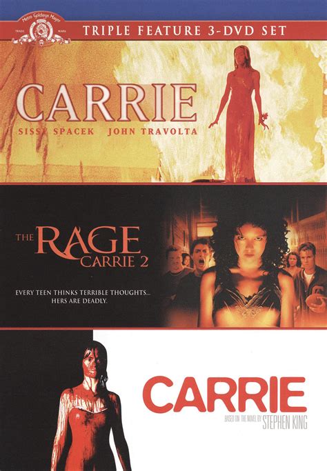 Carrie Collection 3 Discs Dvd Best Buy