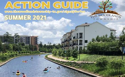The Woodlands Townships Summer 2021 Action Guide Is Now Online Hello